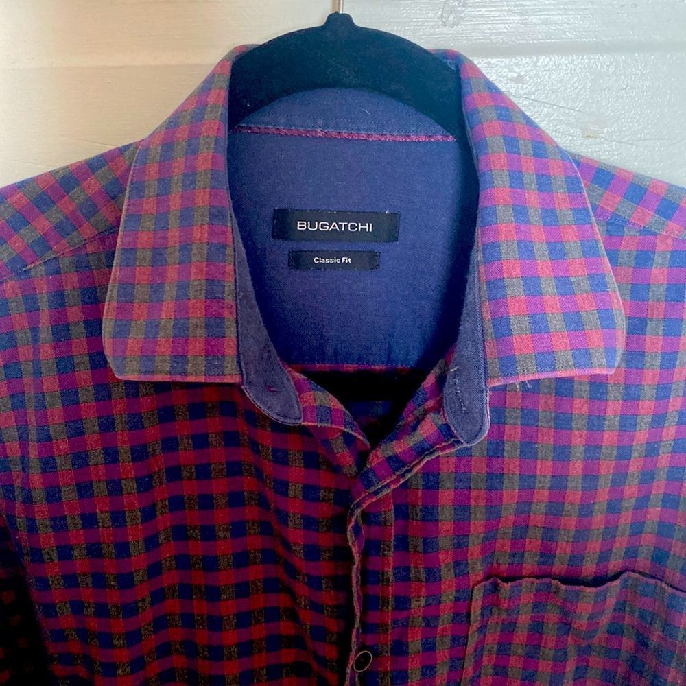 Bugatchi men casual button up